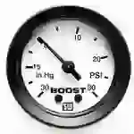 Smiths Style Turbo Boost Gauge 0-30psi Inc fitting kit